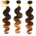 Lsy Ombre Brazilian Hair Body Wave 1b/4/30 3 Tone Ombre Human Hair Weave Bundles 1 Piece 10-26 Inch